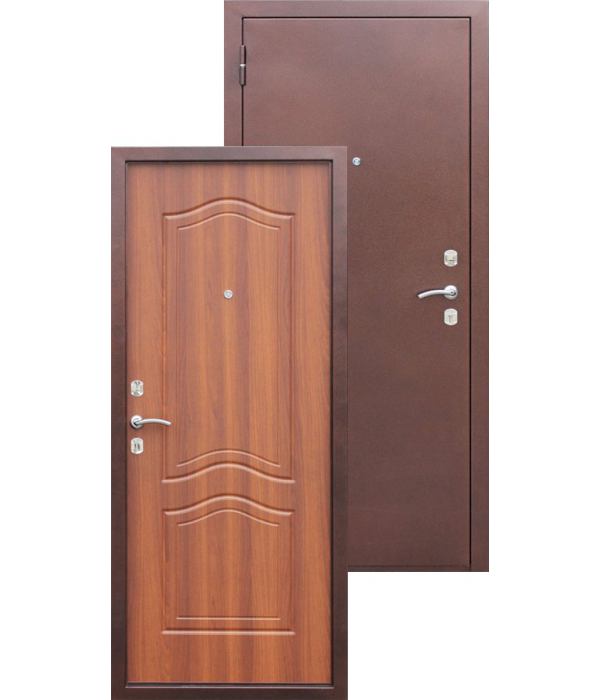 Дверь - Входные двери  Dominanta Рустикальный дуб